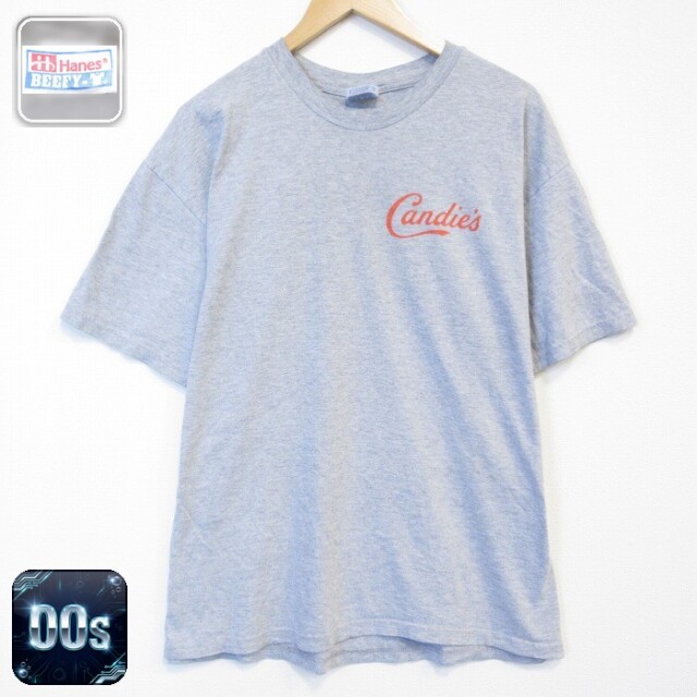 ヘインズ 00s 半袖Tシャツ キャンディーズ グレー メンズXL相当 | 古着