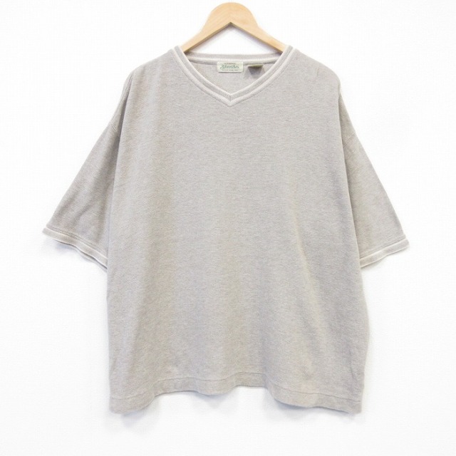 セントジョンズベイ 00s 半袖Tシャツ ベージュ メンズXL相当 | 古着