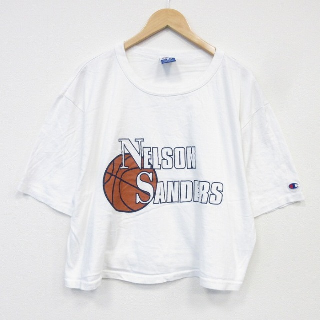 チャンピオン 90s 半袖Tシャツ バスケットボール ホワイト メンズXL相当 | 古着