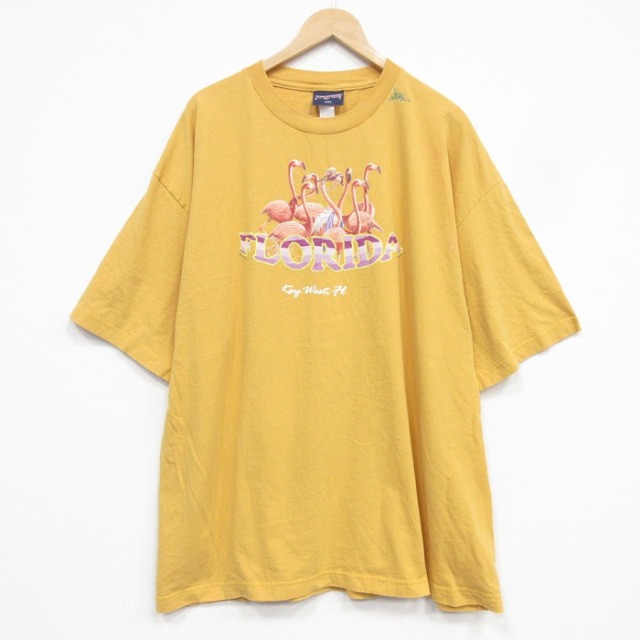00s 半袖Tシャツ フロリダ イエロー メンズXL相当 | 古着