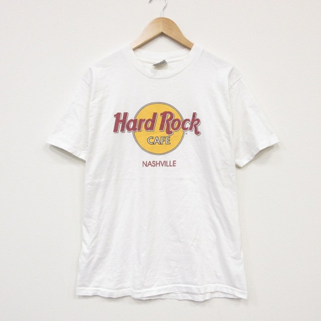 ハードロックカフェ 90s 半袖Tシャツ ホワイト メンズL相当 | 古着