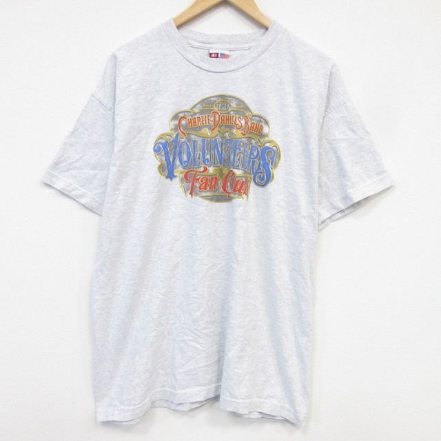 00s 半袖Tシャツ チャーリーダニエルズバンド グレー メンズXL相当 | 古着