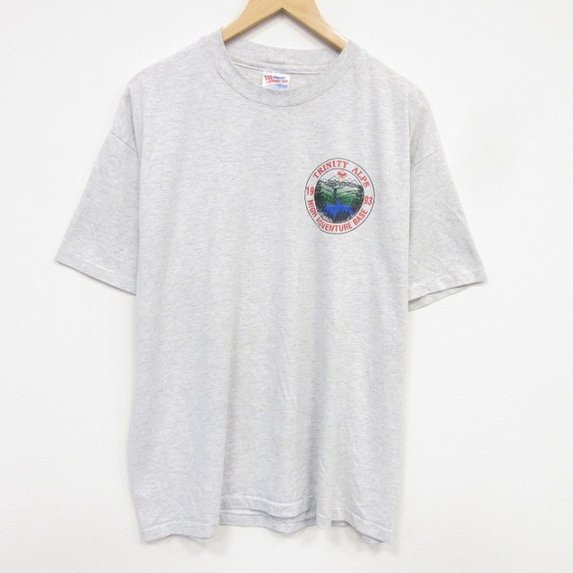 ヘインズ 90s 半袖Tシャツ ボーイスカウト グレー メンズXL相当 | 古着