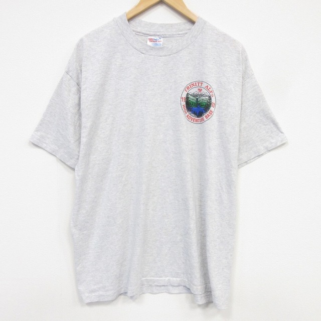 ヘインズ 90s 半袖Tシャツ ボーイスカウト グレー メンズL相当 | 古着