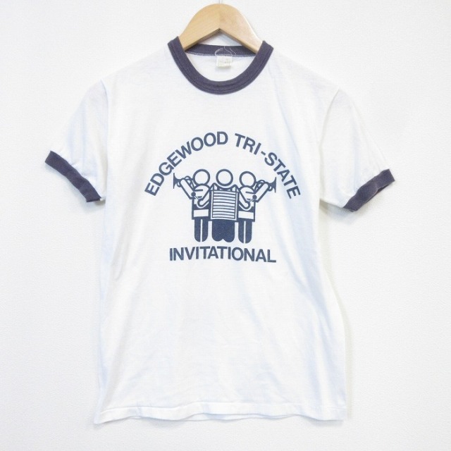 80s 半袖Tシャツ イノベーション ホワイト メンズS相当 | 古着