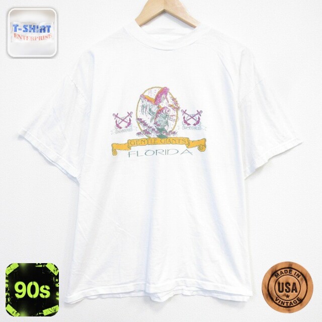 90s 半袖Tシャツ フロリダ グレー メンズXL相当 | 古着