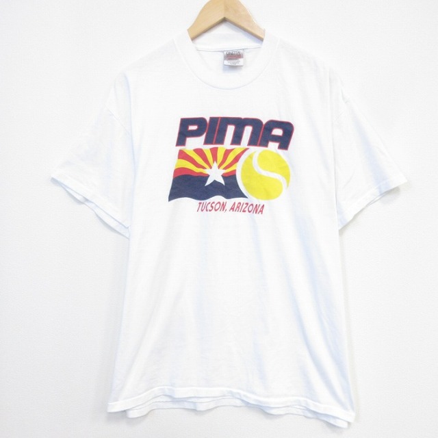 オニータ 90s 半袖Tシャツ PIMA ホワイト メンズXL相当 | 古着