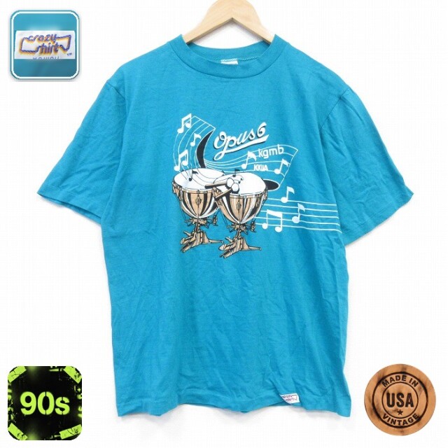 クレイジーシャツ 90s 半袖Tシャツ Kgmb グリーン メンズL相当 | 古着