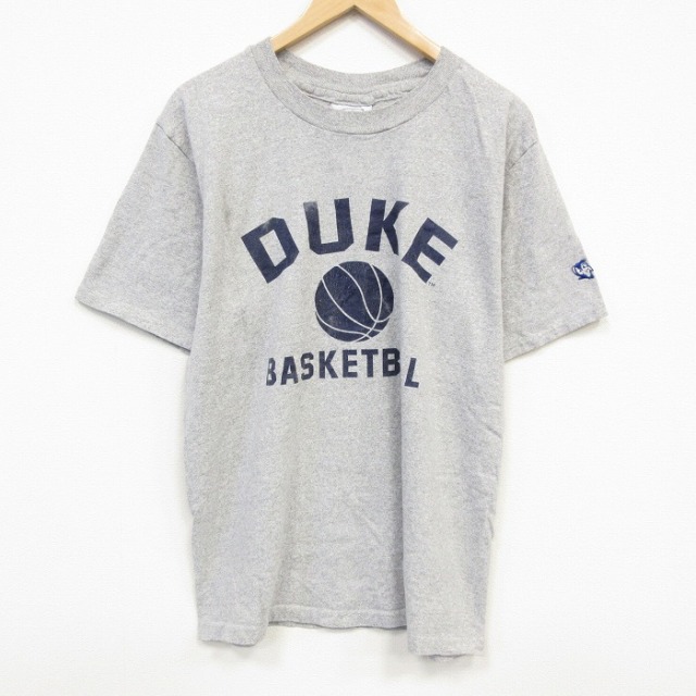 90s 半袖Tシャツ DUKE 霜降りグレー メンズXL相当 | 古着