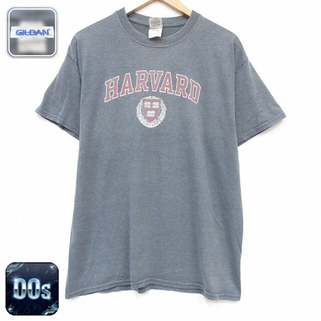 半袖Tシャツ ハーバード グレー メンズL相当 | 古着