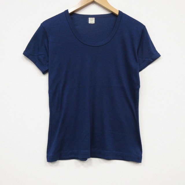80s 半袖Tシャツ ネイビー メンズM相当 | 古着