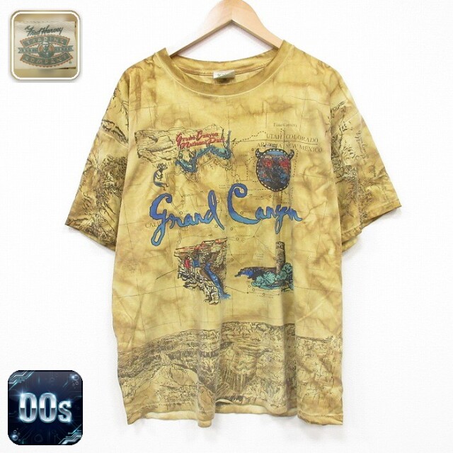グランドキャニオン 00s 半袖Tシャツ ブラウン メンズXL相当 | 古着