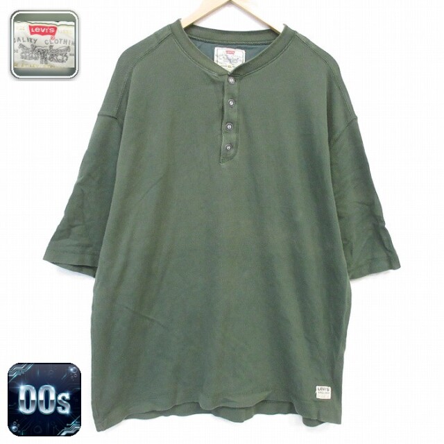 リーバイス 00s 半袖Tシャツ カーキ メンズXL相当 | 古着