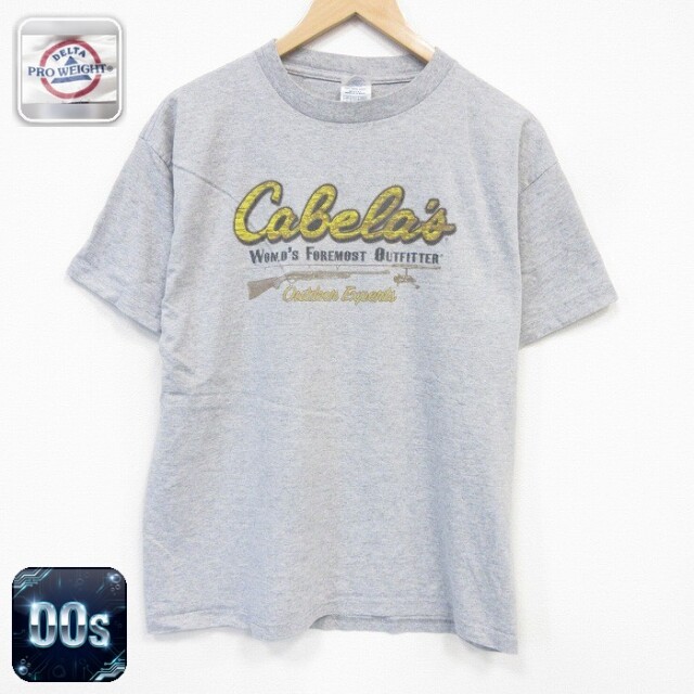 00s 半袖Tシャツ カベラス グレー メンズL相当 | 古着