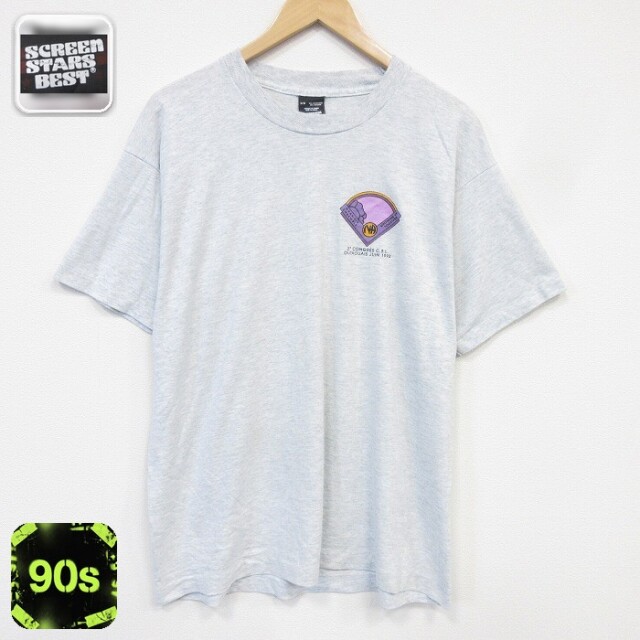 スクリーンスターズ 90s 半袖Tシャツ 霜降り グレー メンズXL相当 | 古着