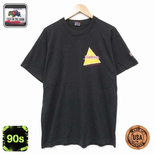 フルーツオブザルーム 90s 半袖Tシャツ SFUZZI ブラック メンズL相当 | 古着