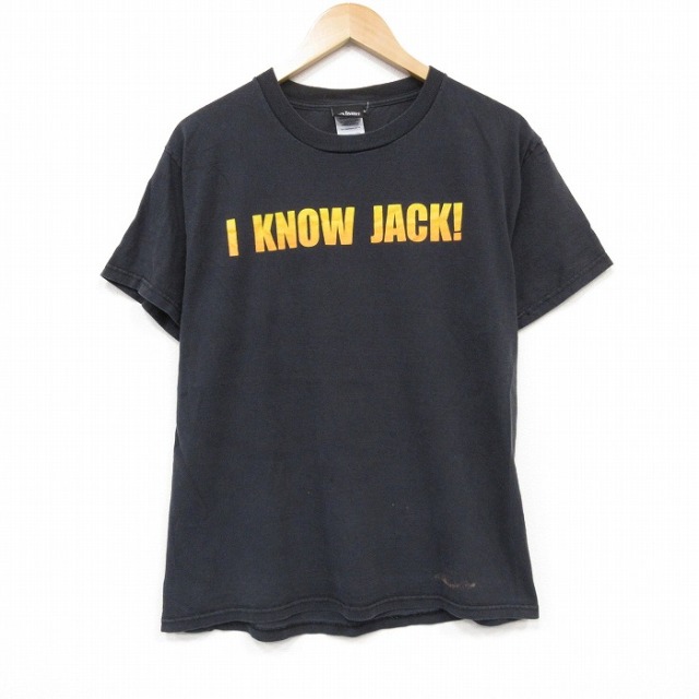 00s 半袖Tシャツ ジャックダニエル ブラック メンズM相当 | 古着