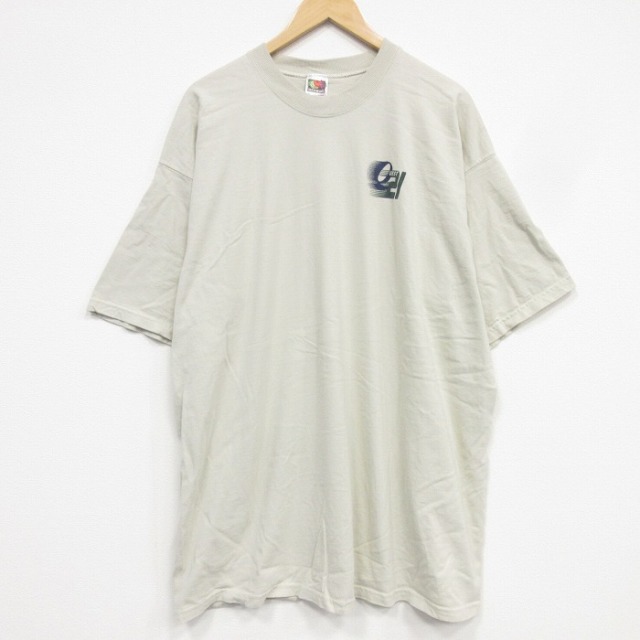 フルーツオブザルーム 90s 半袖Tシャツ QUEST ベージュ メンズXL相当 | 古着