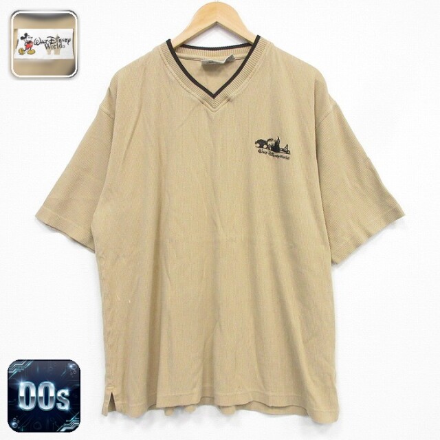 ディズニー 00s 半袖Tシャツ ベージュ メンズXL相当 | 古着