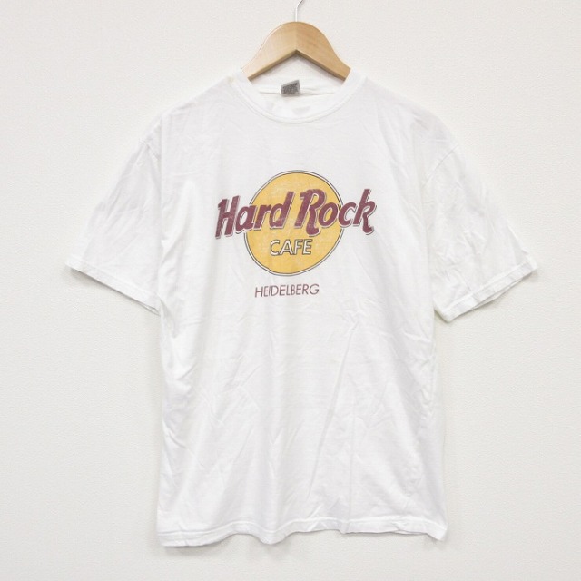 00s 半袖Tシャツ ハードロックカフェ ホワイト メンズM相当 | 古着