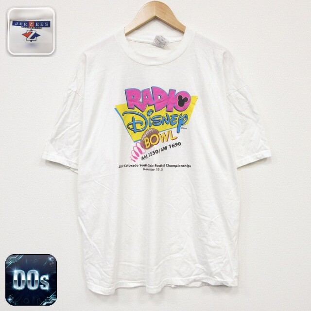 ジャージーズ 00s 半袖Tシャツ ディズニー ホワイト メンズXL相当 | 古着