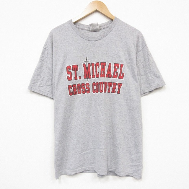 ナイキ 00s 半袖Tシャツ クロスカントリー グレー メンズL相当 | 古着