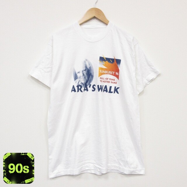90s 半袖Tシャツ SUNBURST企業広告 ホワイト メンズL相当 | 古着
