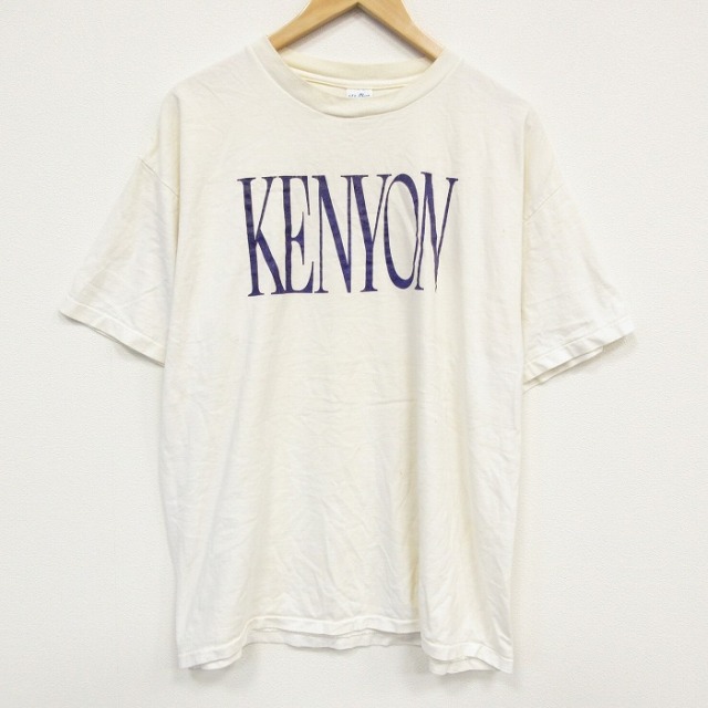 KENYON 90s 半袖Tシャツ ベージュ メンズXL相当 | 古着
