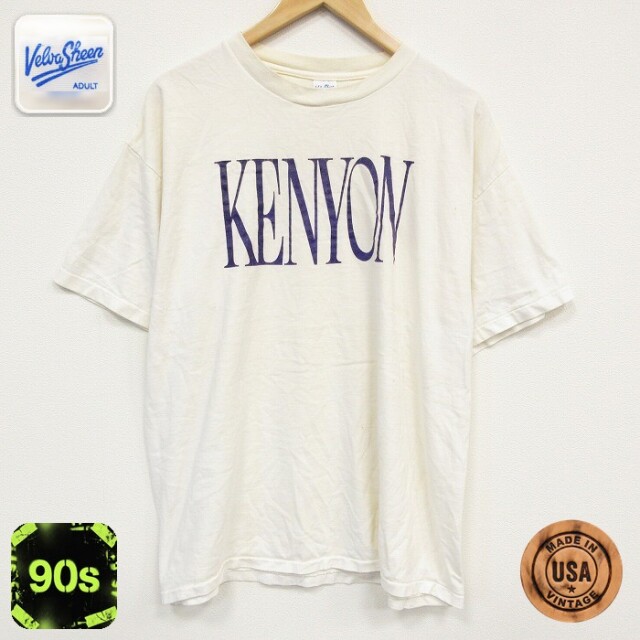 KENYON 90s 半袖Tシャツ ベージュ メンズXL相当 | 古着