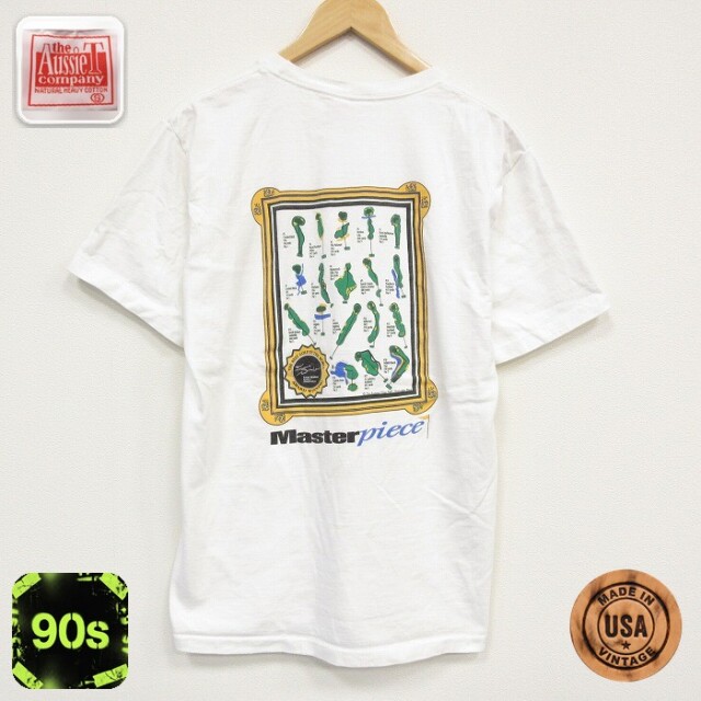 90s 半袖Tシャツ ゴルフ ホワイト メンズL相当 | 古着