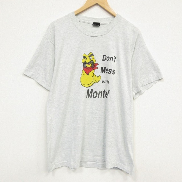 スクリーンスターズ 80s 半袖Tシャツ Monte グレー メンズXL相当 | 古着
