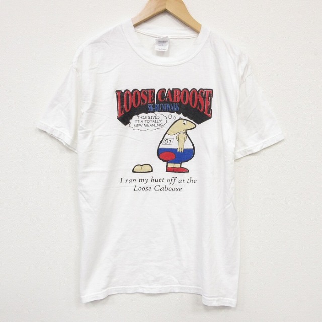 00s 半袖Tシャツ LOOSE ホワイト メンズL相当 | 古着
