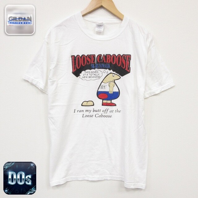 00s 半袖Tシャツ LOOSE ホワイト メンズL相当 | 古着