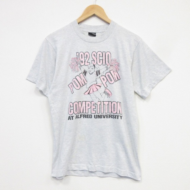 スクリーンスターズ 90s 半袖Tシャツ チアリーダー グレー メンズM相当 | 古着