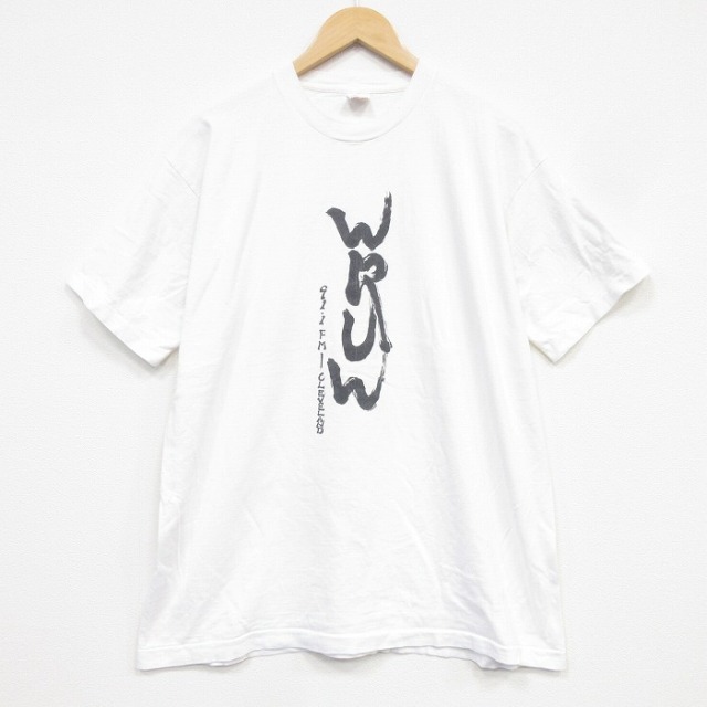 フルーツオブザルーム 90s 半袖Tシャツ WRUW ホワイト メンズXL相当 | 古着