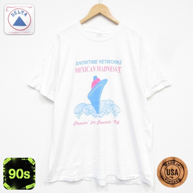 90s 半袖Tシャツ 船 ホワイト メンズXL相当 | 古着