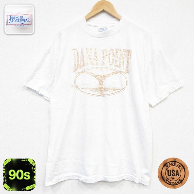 半袖Tシャツ DANA ホワイト メンズXL相当 | 古着