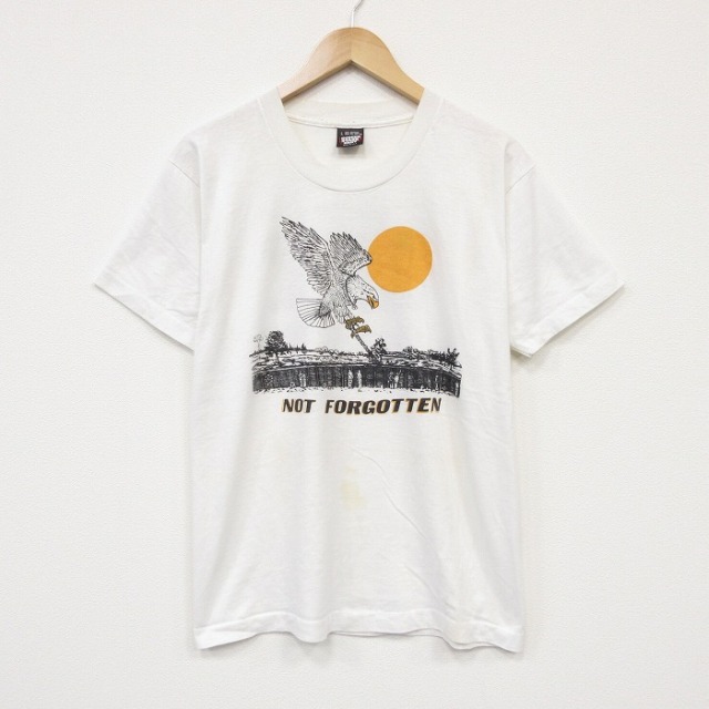 スクリーンスターズ 80s 半袖Tシャツ 鳥 ホワイト メンズM相当 | 古着
