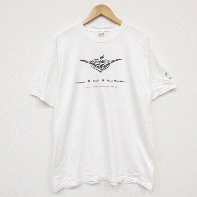 00s 半袖Tシャツ MERCY ホワイト メンズL相当 | 古着