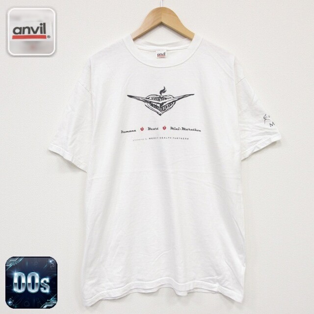 00s 半袖Tシャツ MERCY ホワイト メンズL相当 | 古着