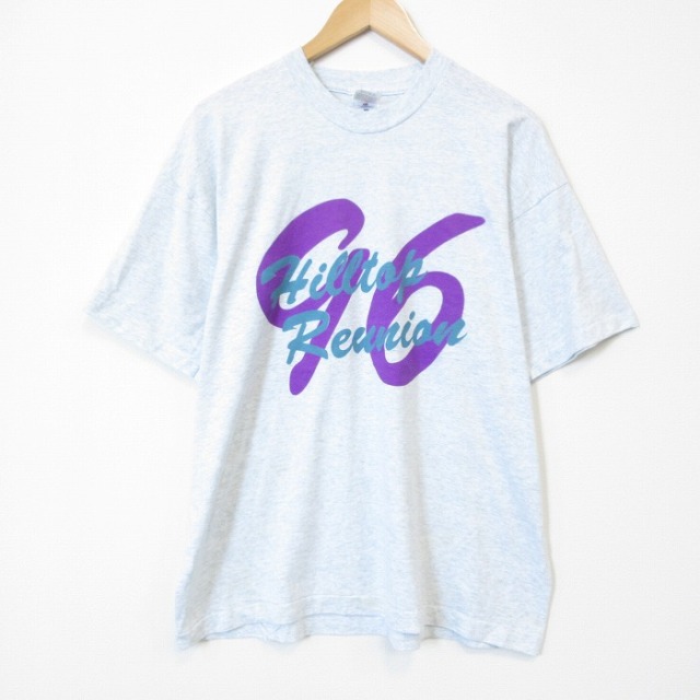 フルーツオブザルーム 90s 半袖Tシャツ 霜降り グレー メンズXL相当 | 古着