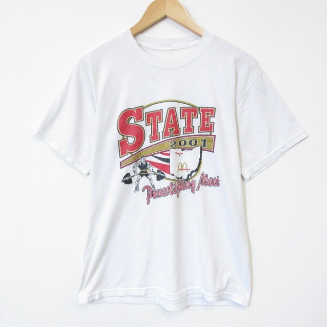 00s 半袖Tシャツ マクドナルド ホワイト メンズL相当 | 古着