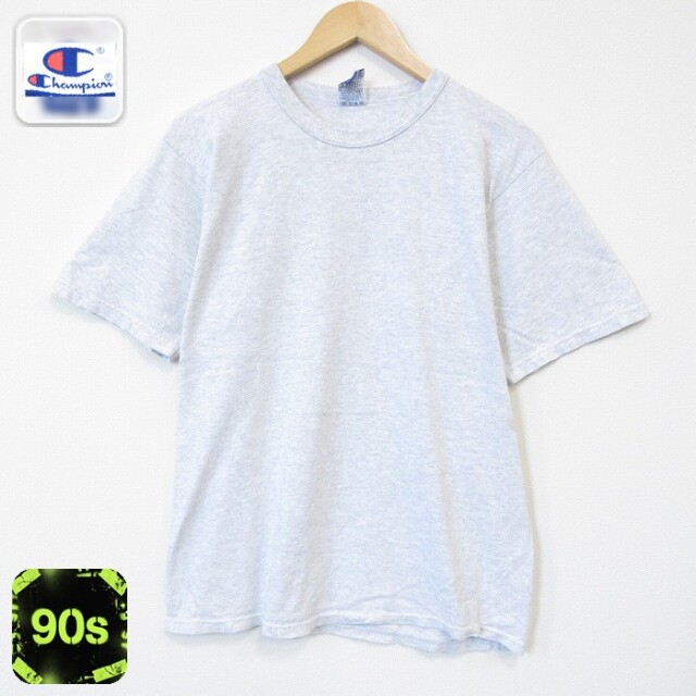 チャンピオン 90s 半袖Tシャツ グレー メンズL相当 | 古着