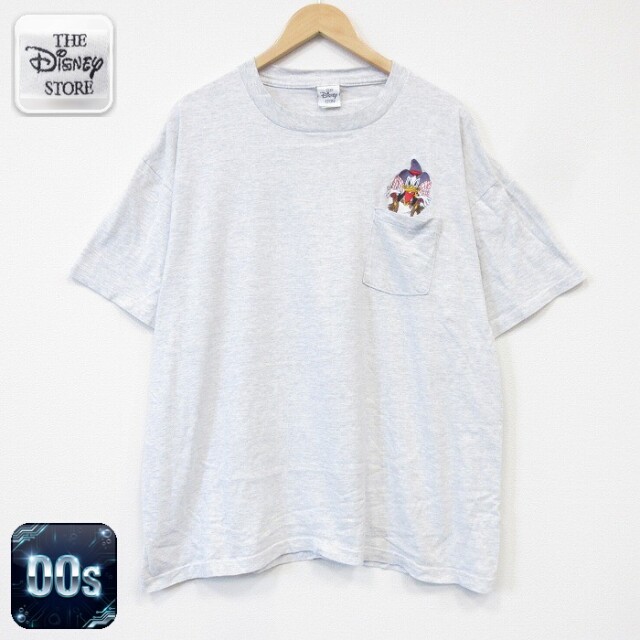 00s 半袖Tシャツ ドナルドダック グレー メンズXL相当 | 古着