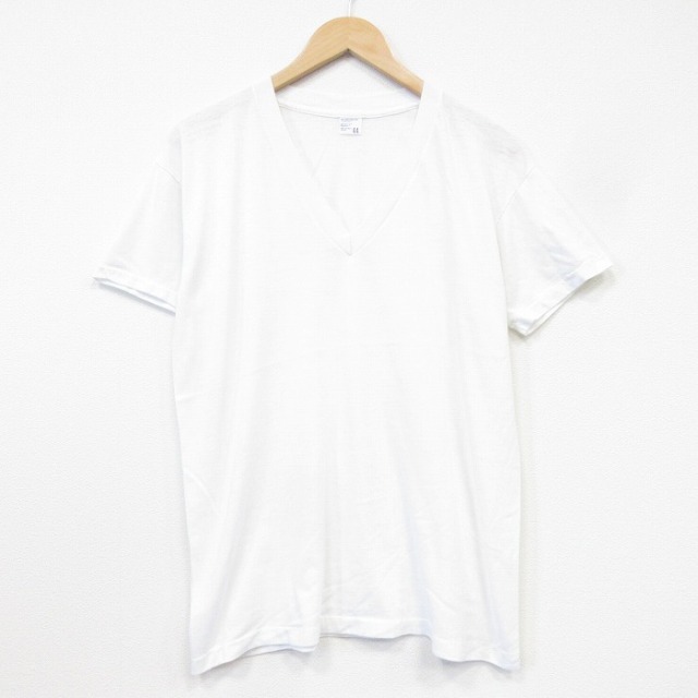 80s 半袖Tシャツ 無地 ホワイト メンズL相当 | 古着