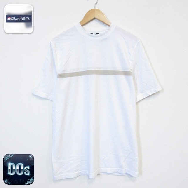 ピューリタン 00s 半袖Tシャツ ホワイト メンズL相当 | 古着