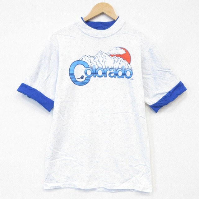 90s 半袖Tシャツ コロラド グレー メンズM相当 | 古着