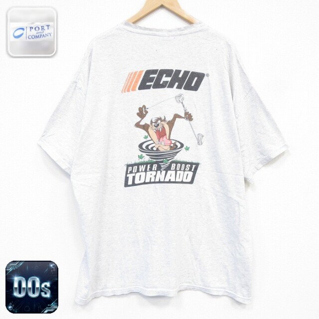 00s 半袖Tシャツ ルーニーテューンズタズ グレー メンズXL相当 | 古着