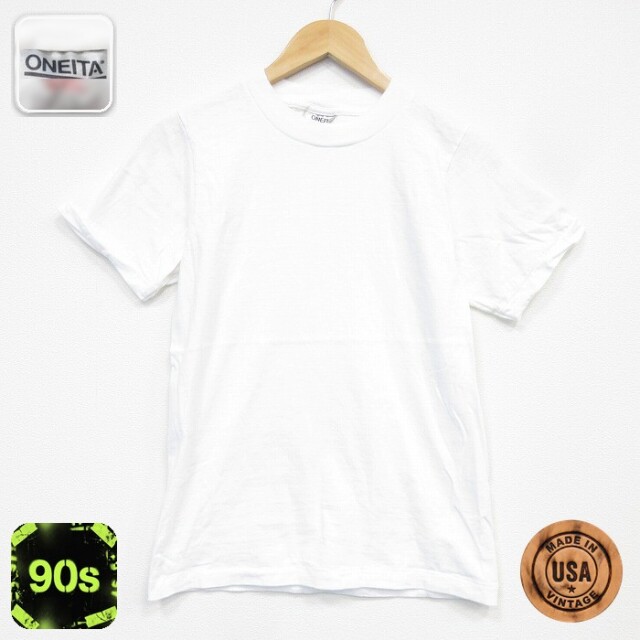 オニータ 90s 半袖Tシャツ ホワイト メンズS相当 | 古着