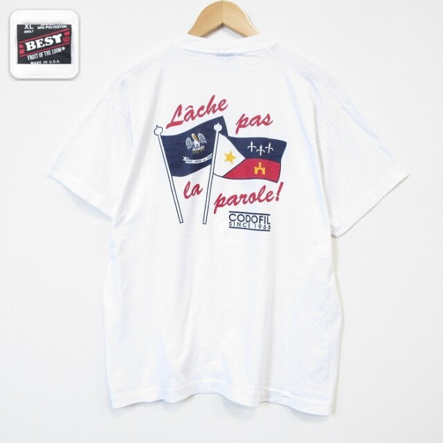 90s 半袖Tシャツ CODOFIL ホワイト XL | 古着 26aug27